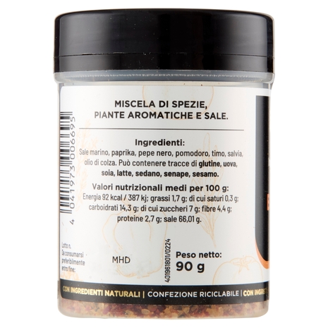 Ubena Insaporitore per Carni Bianche Senza Aglio 90 g