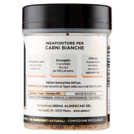 Ubena Insaporitore per Carni Bianche Senza Aglio 90 g