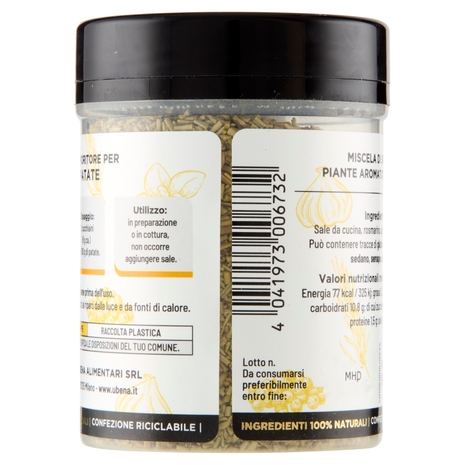 Ubena Insaporitore per Patate Ricetta Classica 90 g