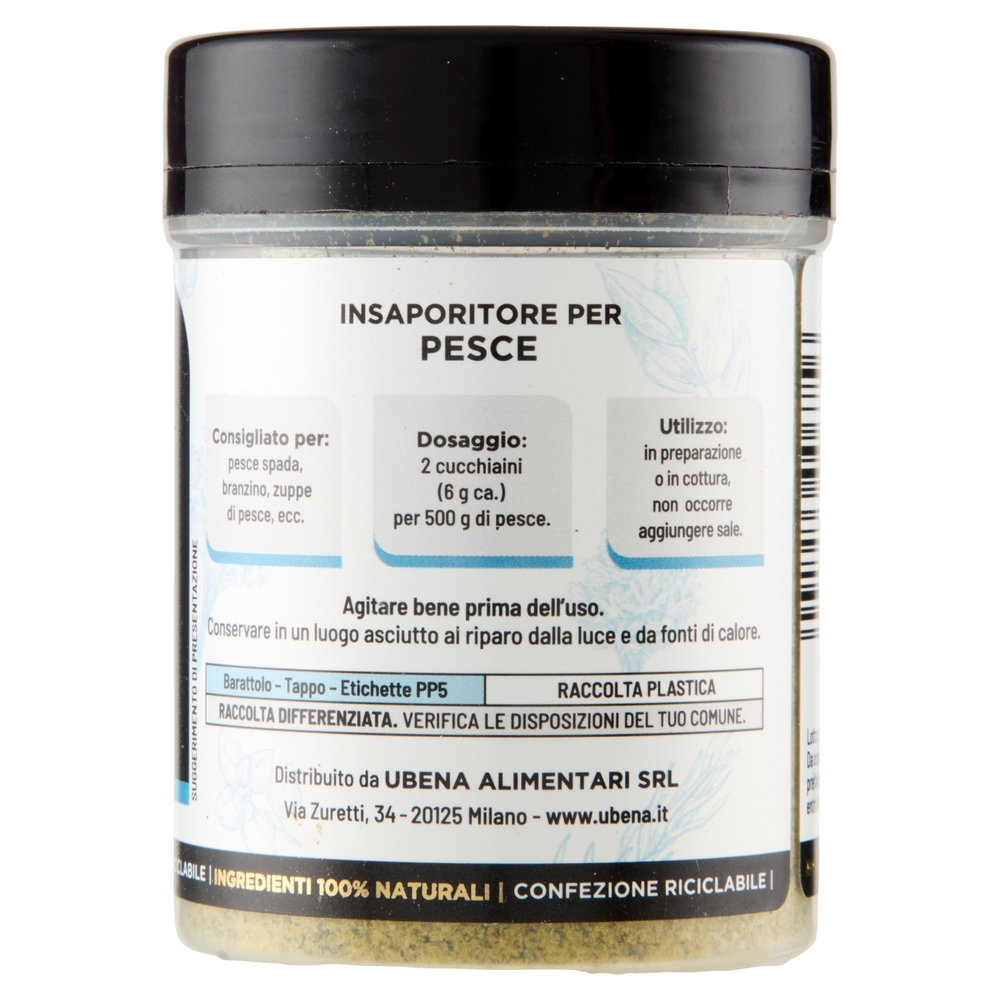 Ubena Insaporitore per Pesce con Limone e Timo 80 g