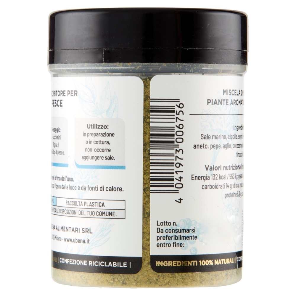 Ubena Insaporitore per Pesce con Limone e Timo 80 g