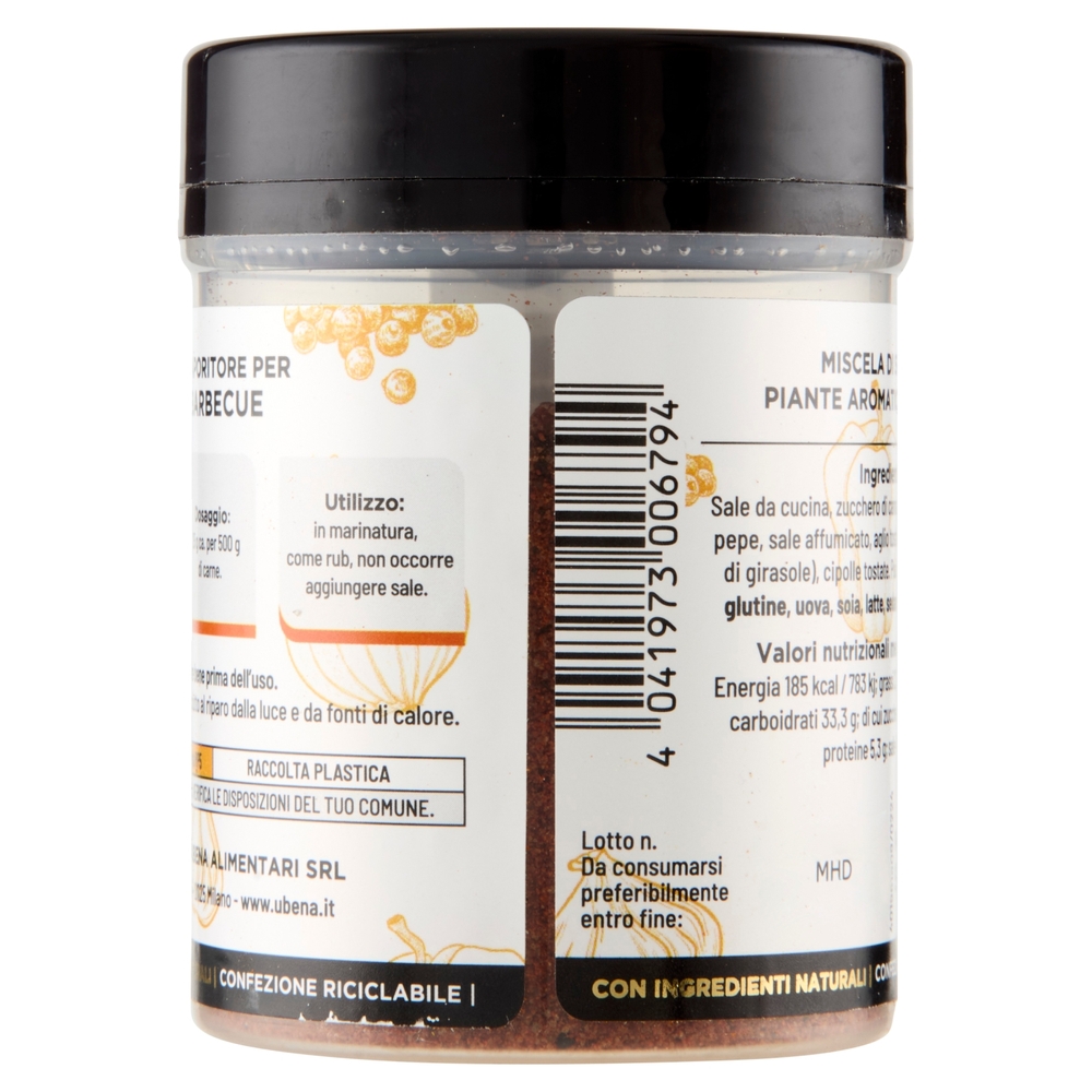 Ubena Insaporitore per Barbecue Affumicato 90 g