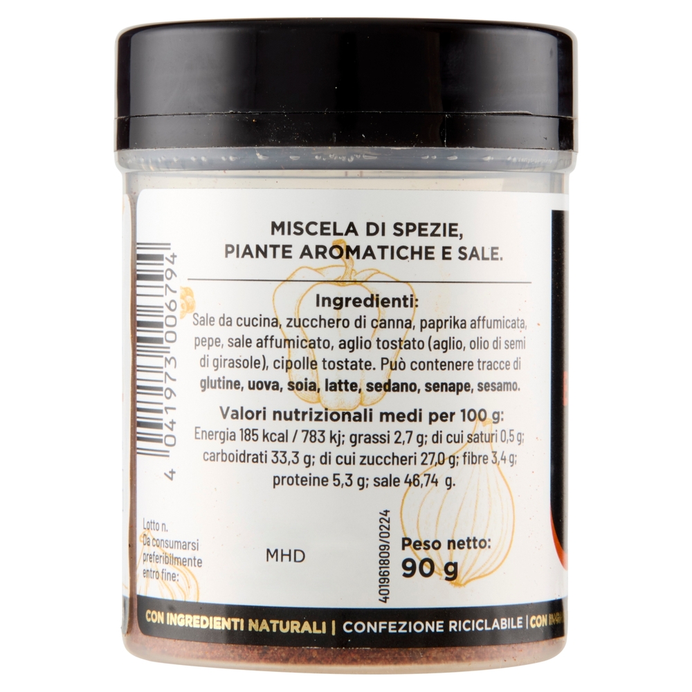 Ubena Insaporitore per Barbecue Affumicato 90 g