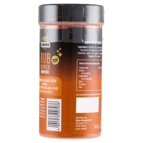 Ubena My BBQ Rub di Spezie Universale 140 g