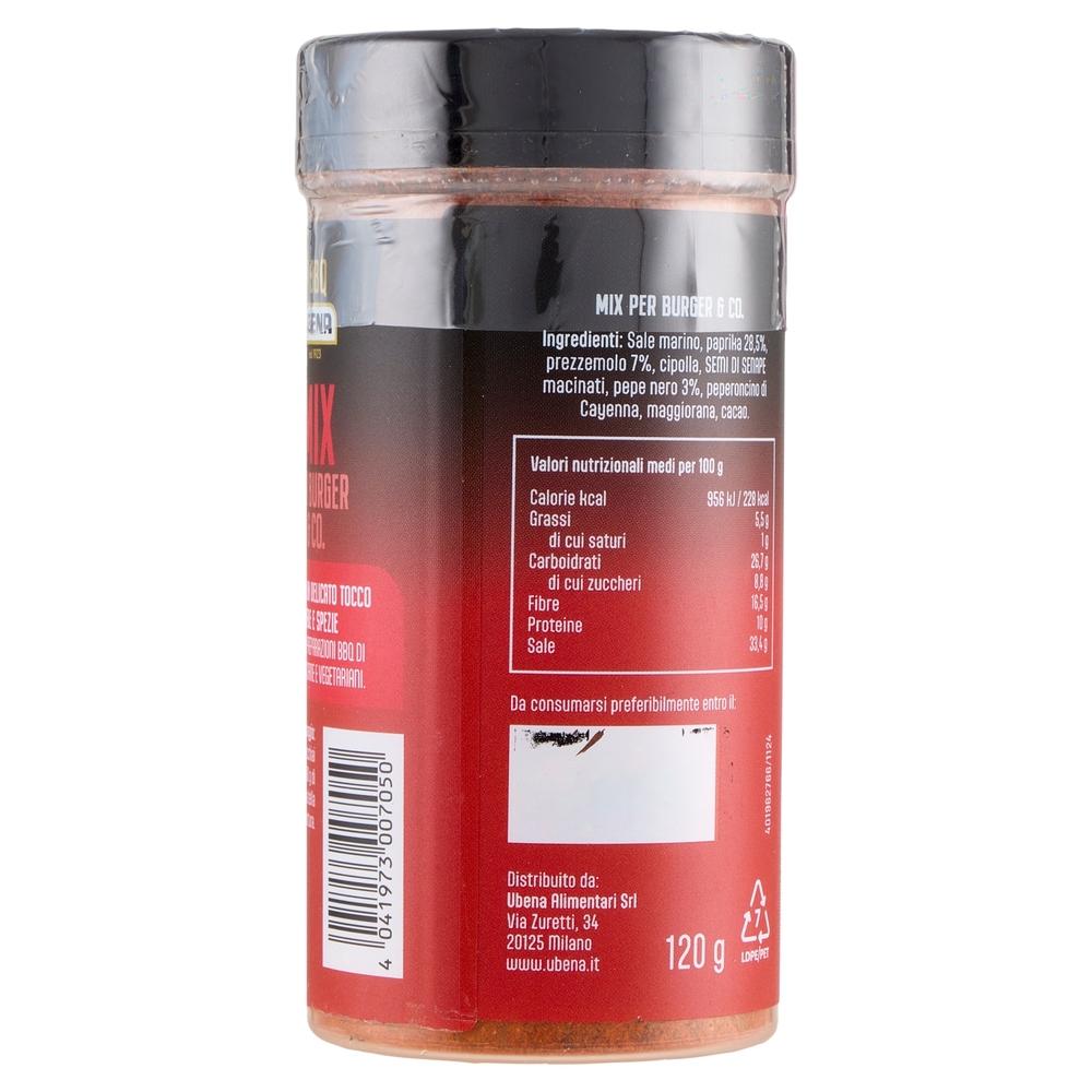 Ubena My BBQ Mix per Burger & Co. 120 g
