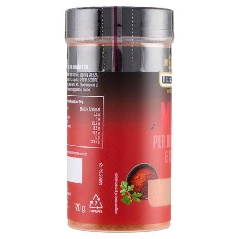 Ubena My BBQ Mix per Burger & Co. 120 g