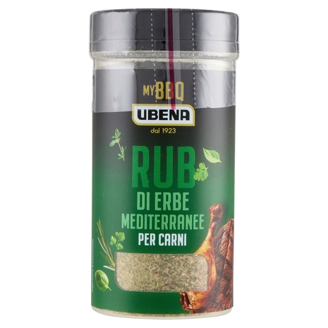 Ubena My BBQ Rub di Erbe Mediterranee per Carni 120 g