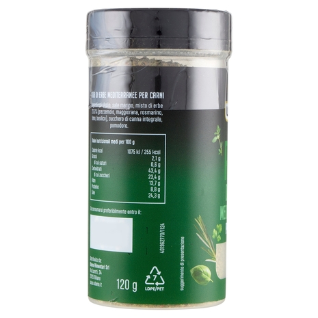 Ubena My BBQ Rub di Erbe Mediterranee per Carni 120 g