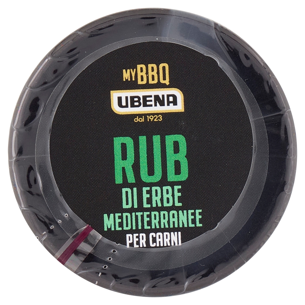 Ubena My BBQ Rub di Erbe Mediterranee per Carni 120 g