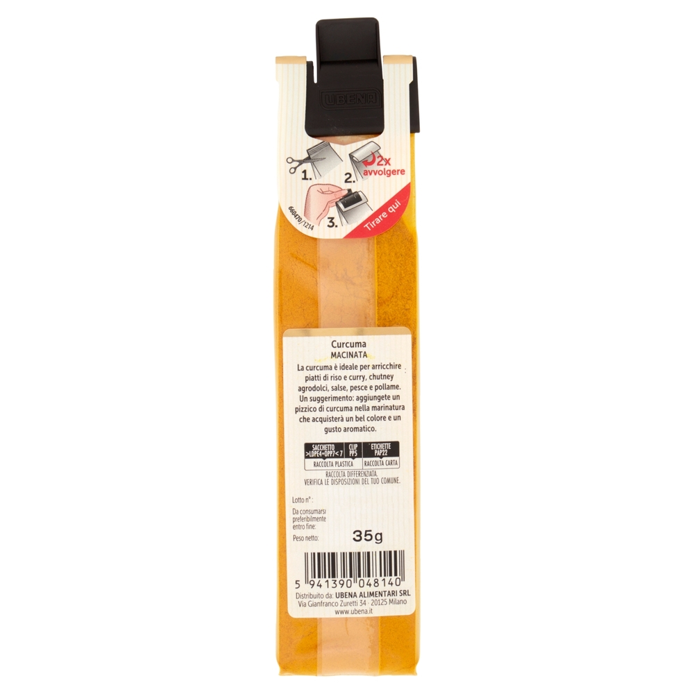 Ubena Curcuma Macinata 35 g