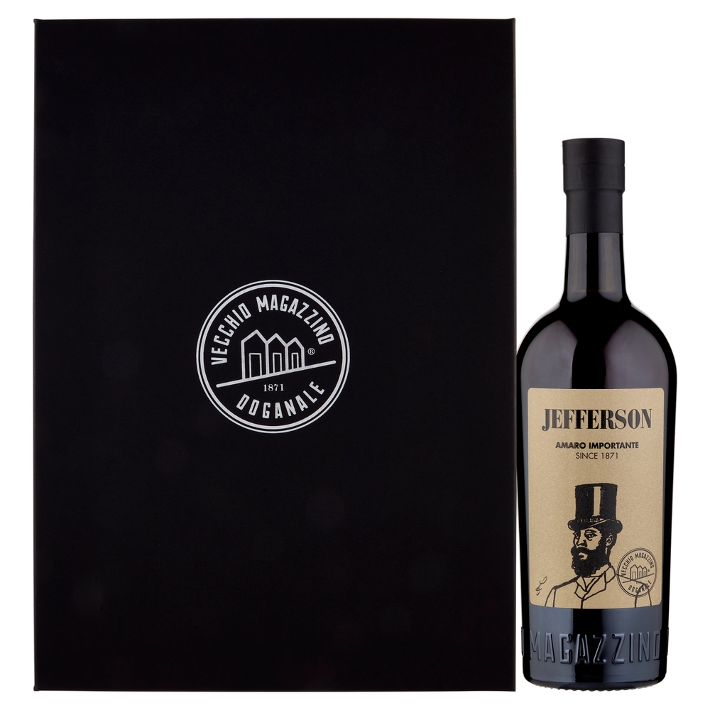 AMARO JEFFERSON 70CL + BICCH.