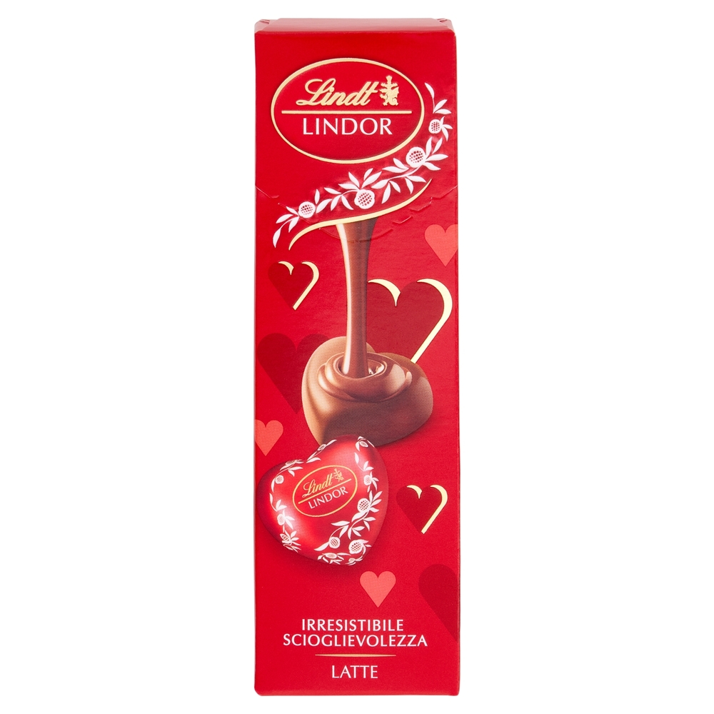 Lindt Lindor cioccolatini cuore cioccolato al latte san Valentino 41 g