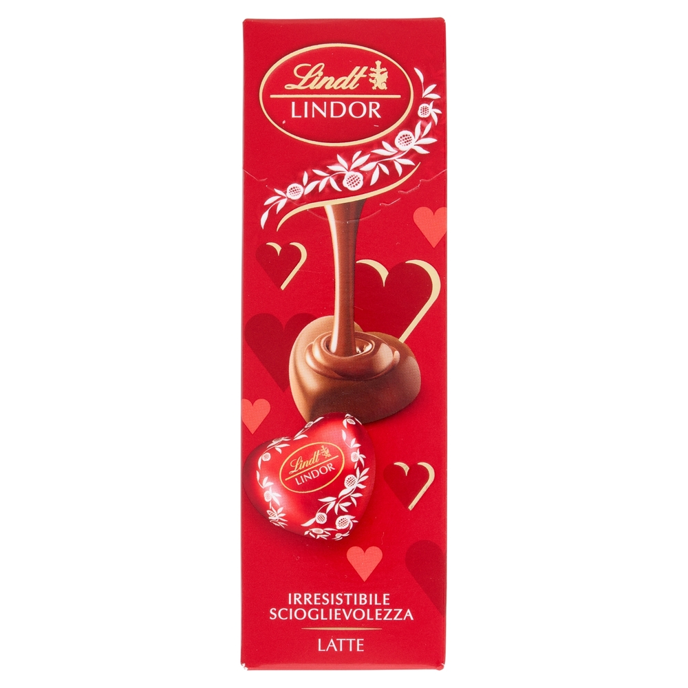 Lindt Lindor cioccolatini cuore cioccolato al latte san Valentino 41 g