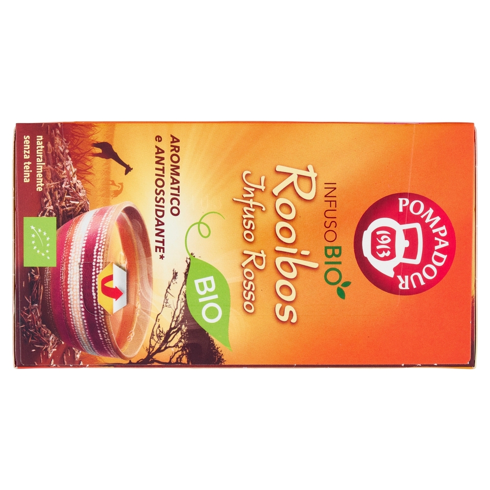 Pompadour Rooibos Infuso Rosso Bio DOP 18 x 1,75 g