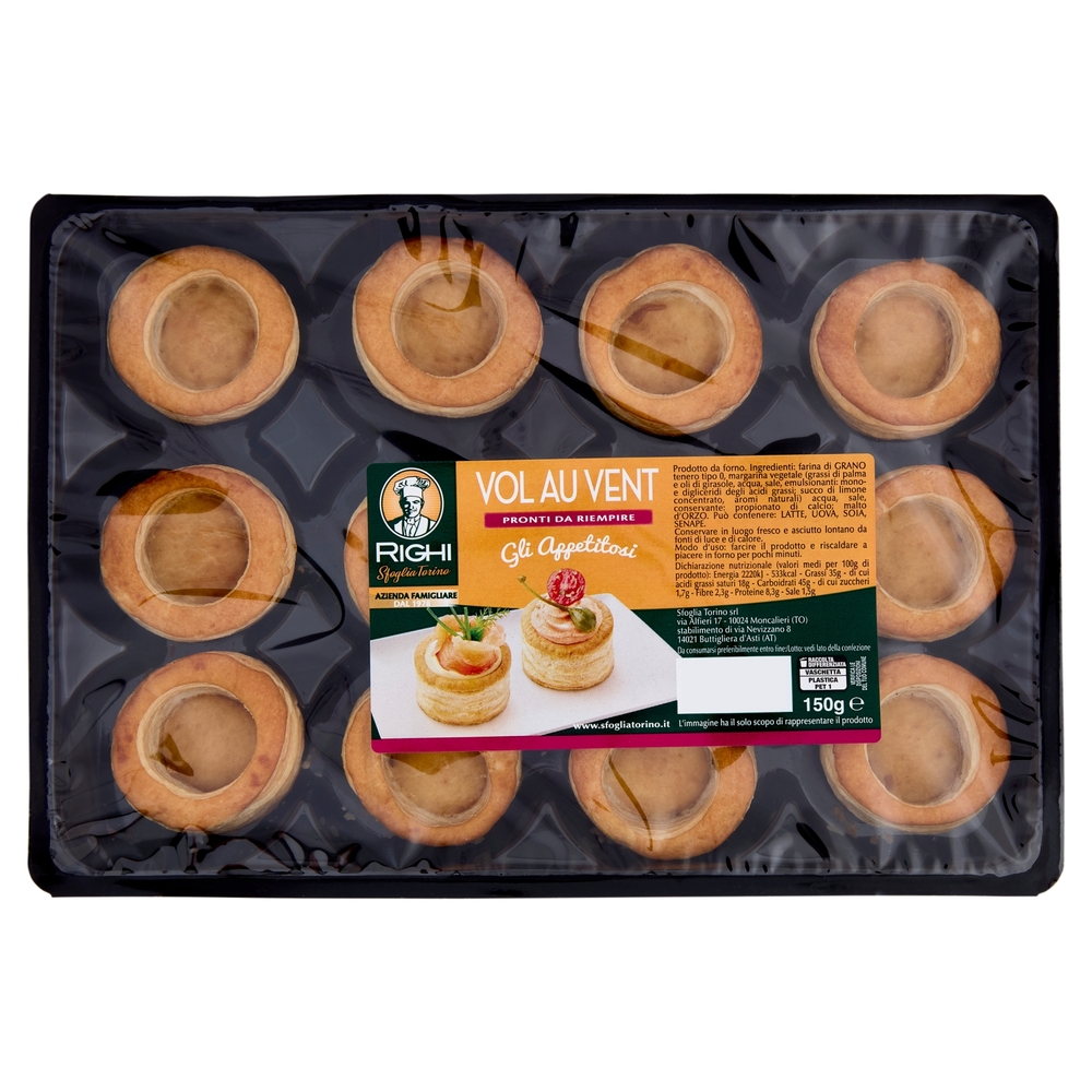 Righi Vol au Vent 150 g