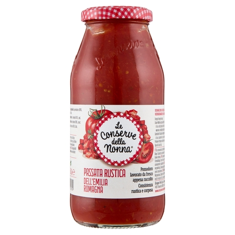 Le Conserve della Nonna Passata Rustica dell'Emilia Romagna 500 g