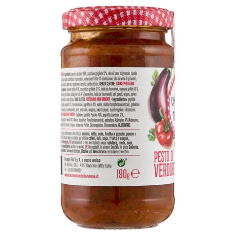 Le Conserve della Nonna Pesto di Verdure 190 g