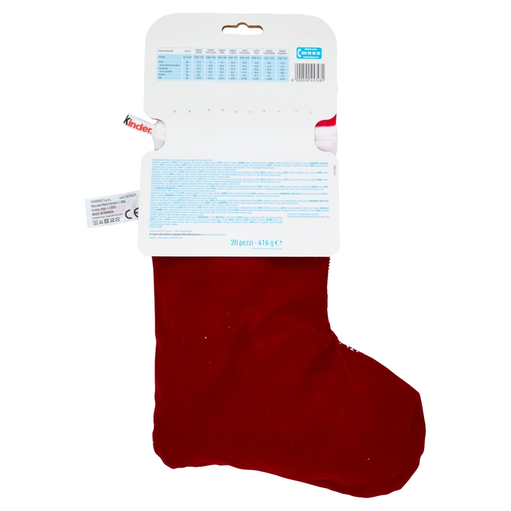 Kinder la Calzona Special edition 20 pezzi 416 g