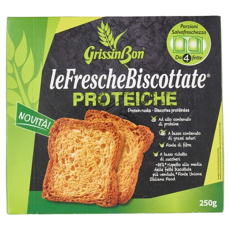 GrissinBon leFrescheBiscottate Proteiche 250 g