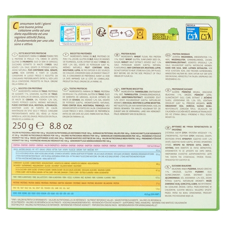 GrissinBon leFrescheBiscottate Proteiche 250 g