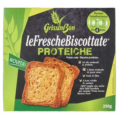 GrissinBon leFrescheBiscottate Proteiche 250 g