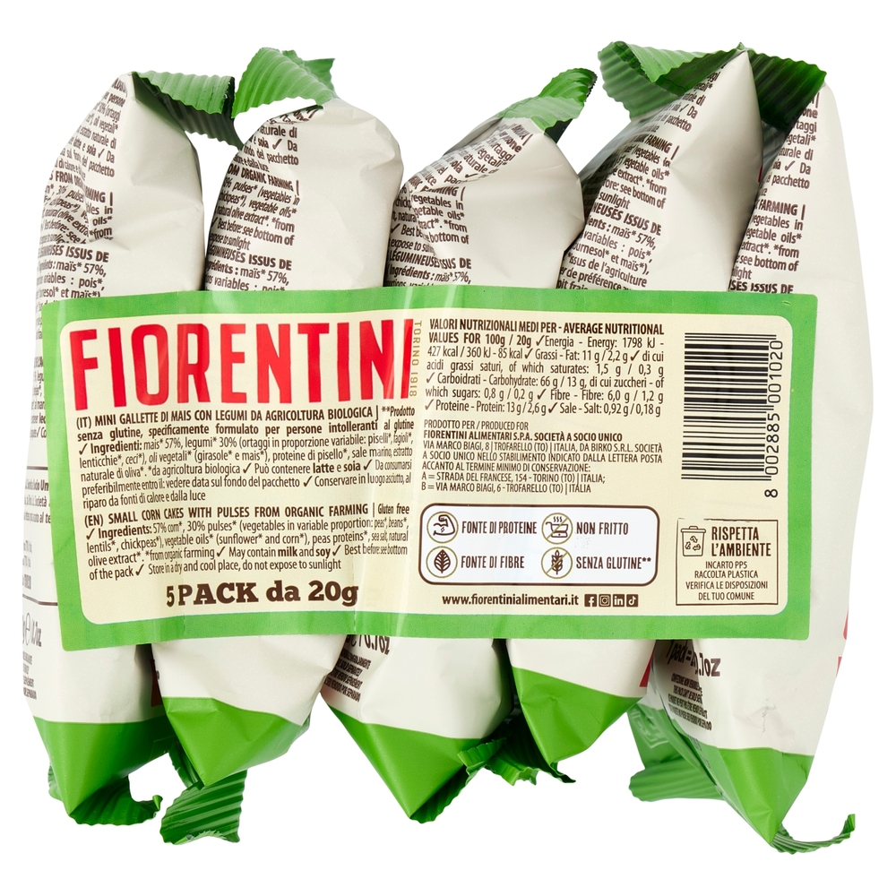 Fiorentini Si&No Legumi Bio 5 x 20 g