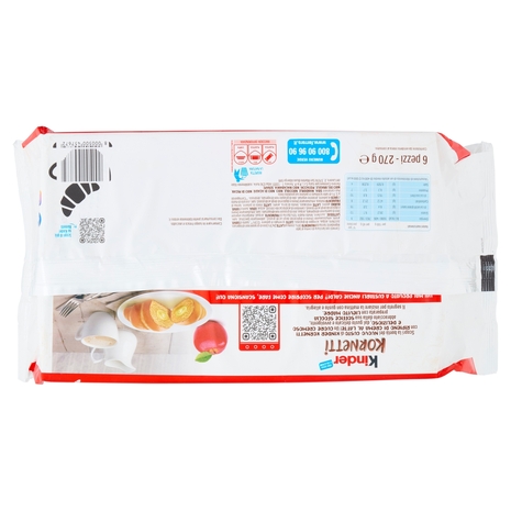 kinder Kornetti Crema al Latte 6 x 45 g