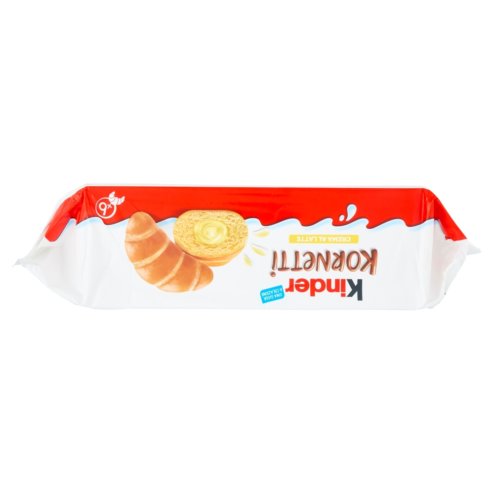 kinder Kornetti Crema al Latte 6 x 45 g