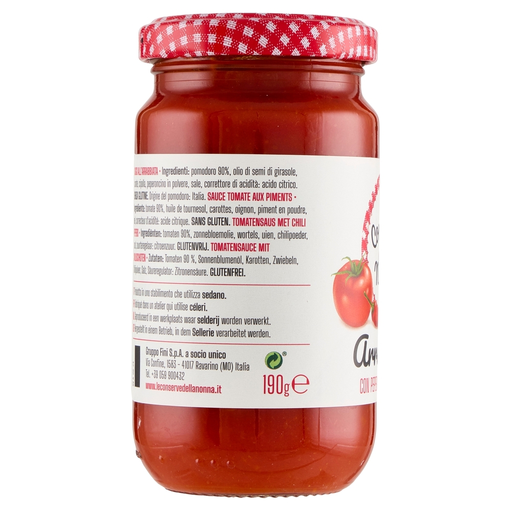 Le Conserve della Nonna Arrabbiata 190 g