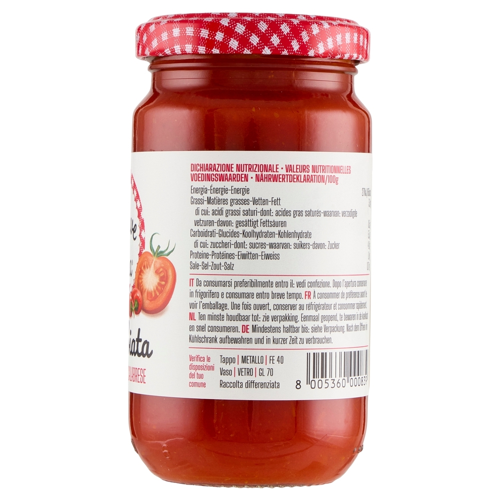 Le Conserve della Nonna Arrabbiata 190 g