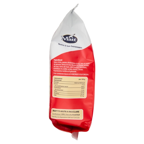 Matt Sfiziosì Potatoes Triangolini di Patate e Mais 60 g