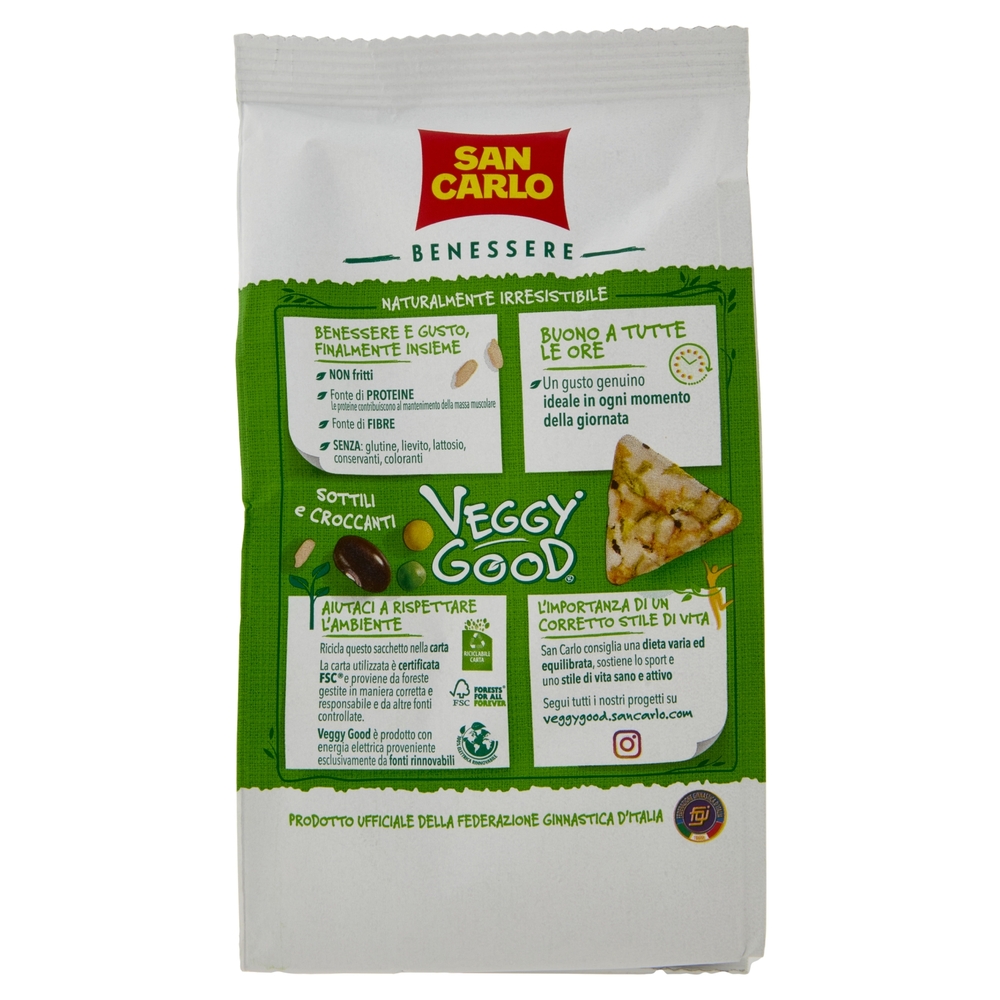 San Carlo Benessere Veggy Good Triangolini con Riso e Tre Legumi 65 g