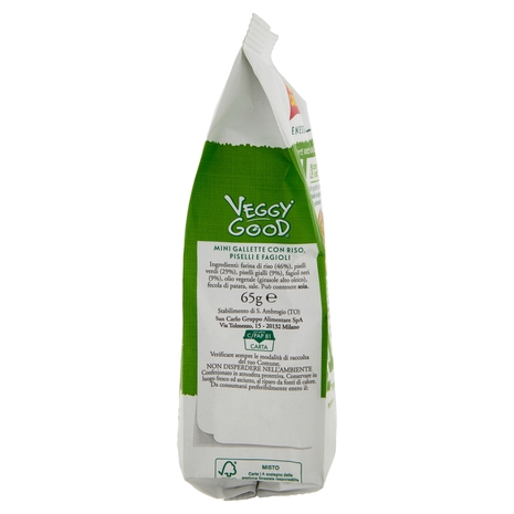 San Carlo Benessere Veggy Good Triangolini con Riso e Tre Legumi 65 g