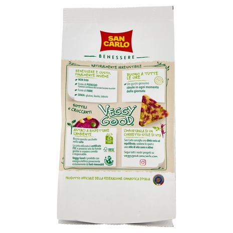 San Carlo Benessere Veggy Good Triangolini con Mais e Patata Viola 65 g