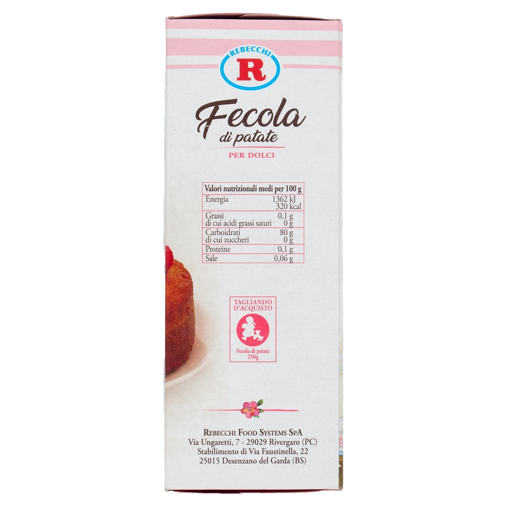 Mariarosa Fecola di patate per Dolci 250 g