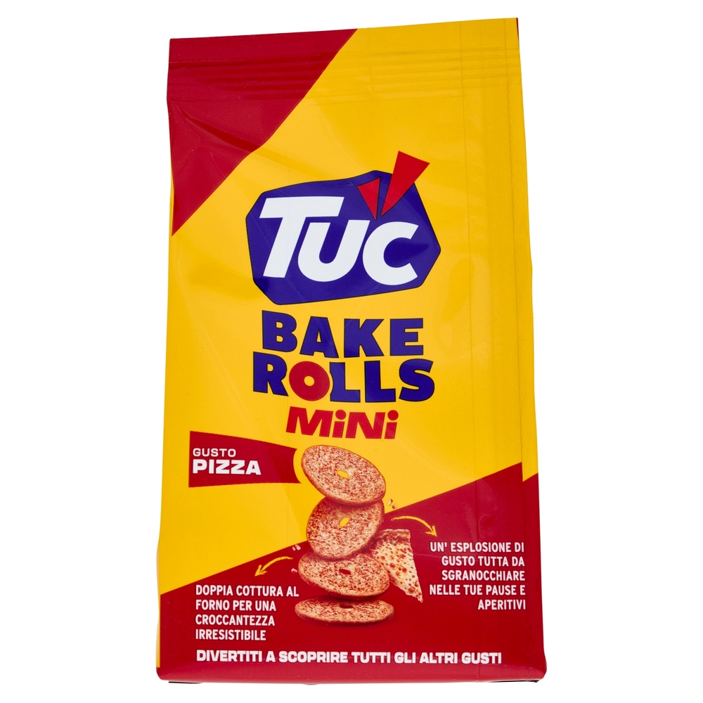Tuc Bake Rolls Mini Gusto Pizza cotto al forno - 80 g