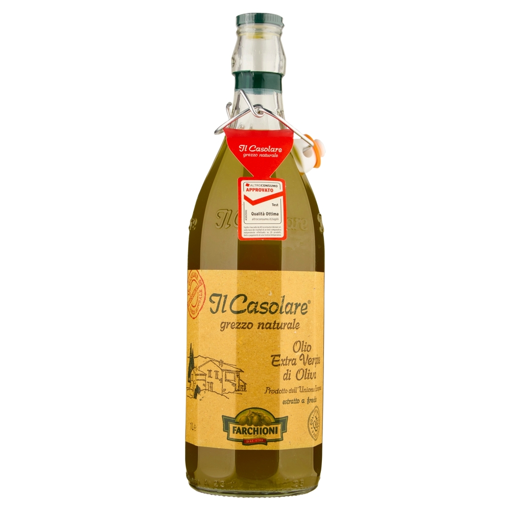 Farchioni Il Casolare grezzo naturale Olio Extra Vergine di Oliva 1 L