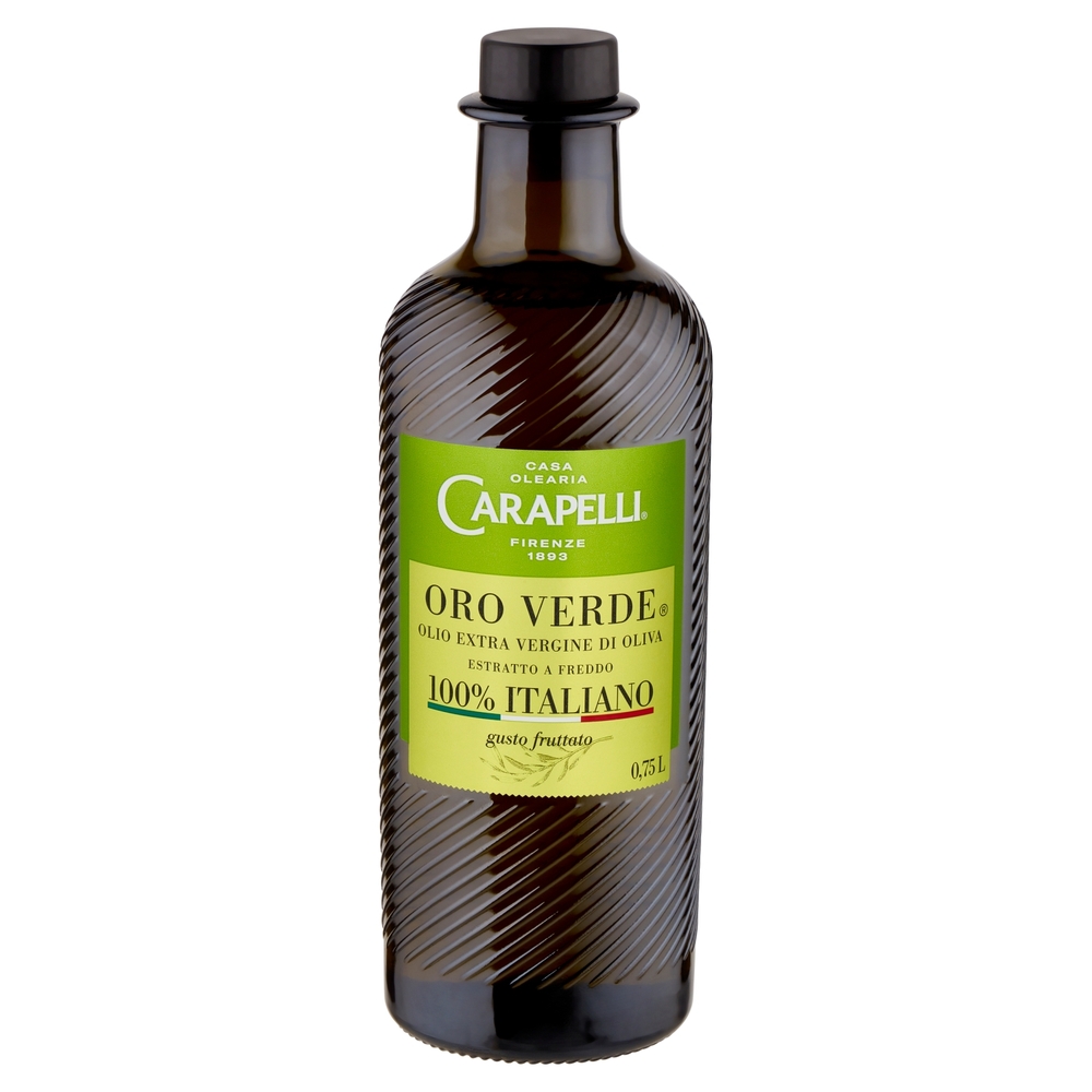 Carapelli Oro Verde Olio Extra Vergine di Oliva 100% Italiano 0,75 L