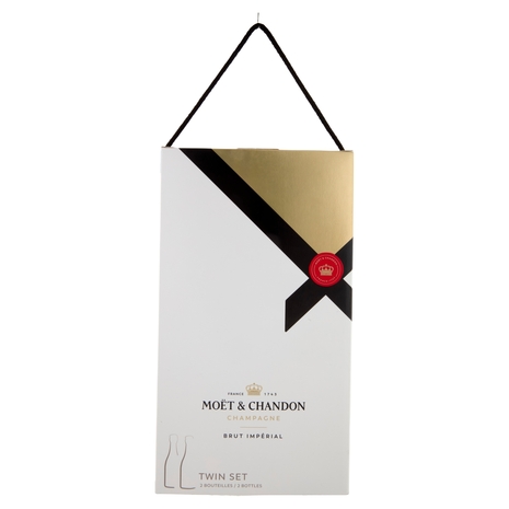 Moët & Chandon Champagne Brut Impérial Astuccio 2 x 750ml
