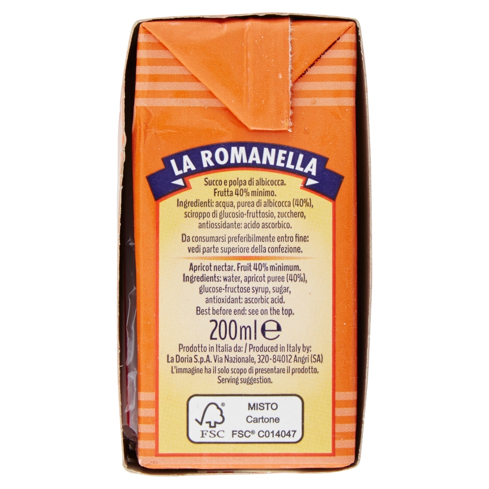 Nettare La Romanella Albicocca, 3x200 ml
