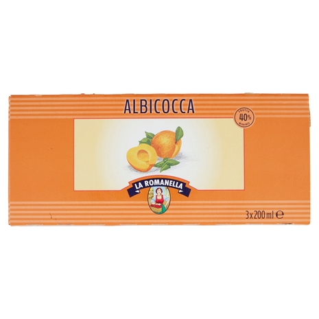 Nettare La Romanella Albicocca, 3x200 ml