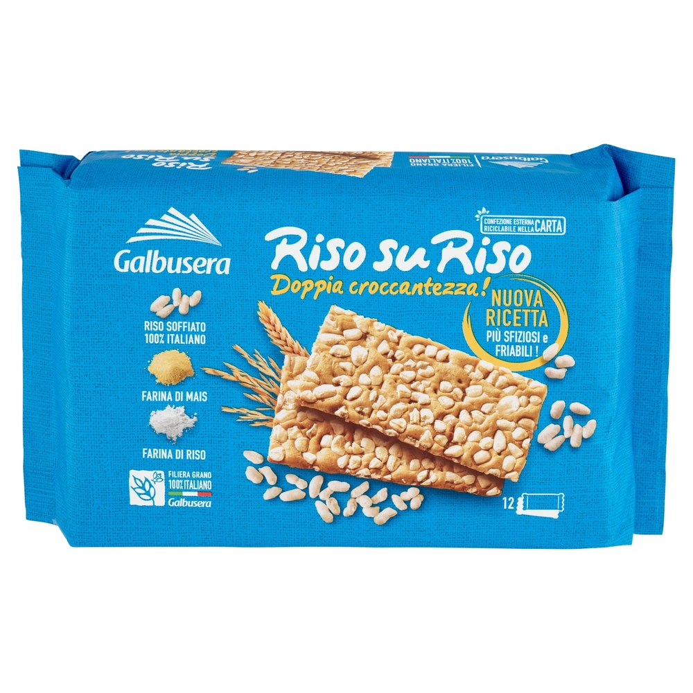 Crackers Riso su Riso, 12x31.7 g