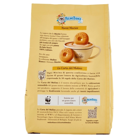 Mulino Bianco Macine Biscotti con Panna Fresca 1000g