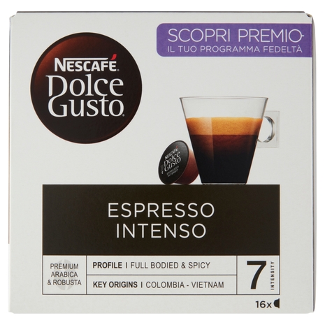 Espresso Intenso 16 Capsule, 112 g