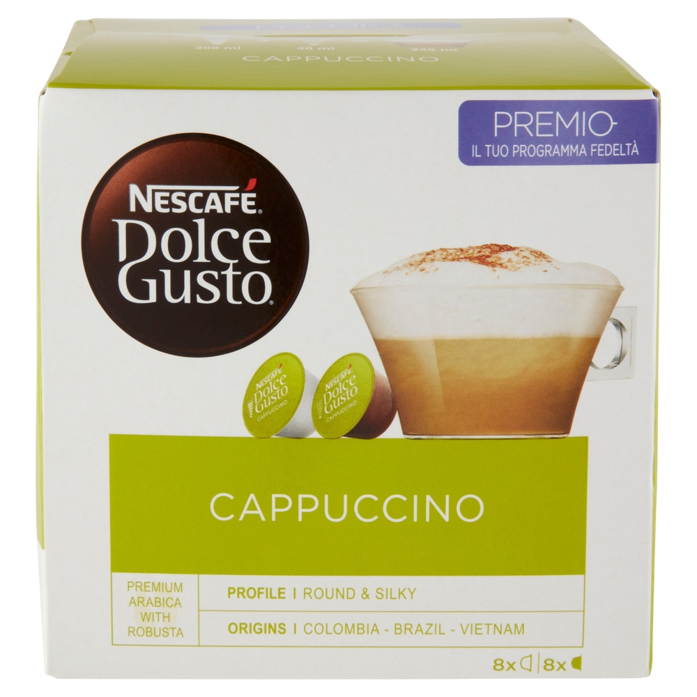 Cappuccino 16 Capsule, 186.4 g