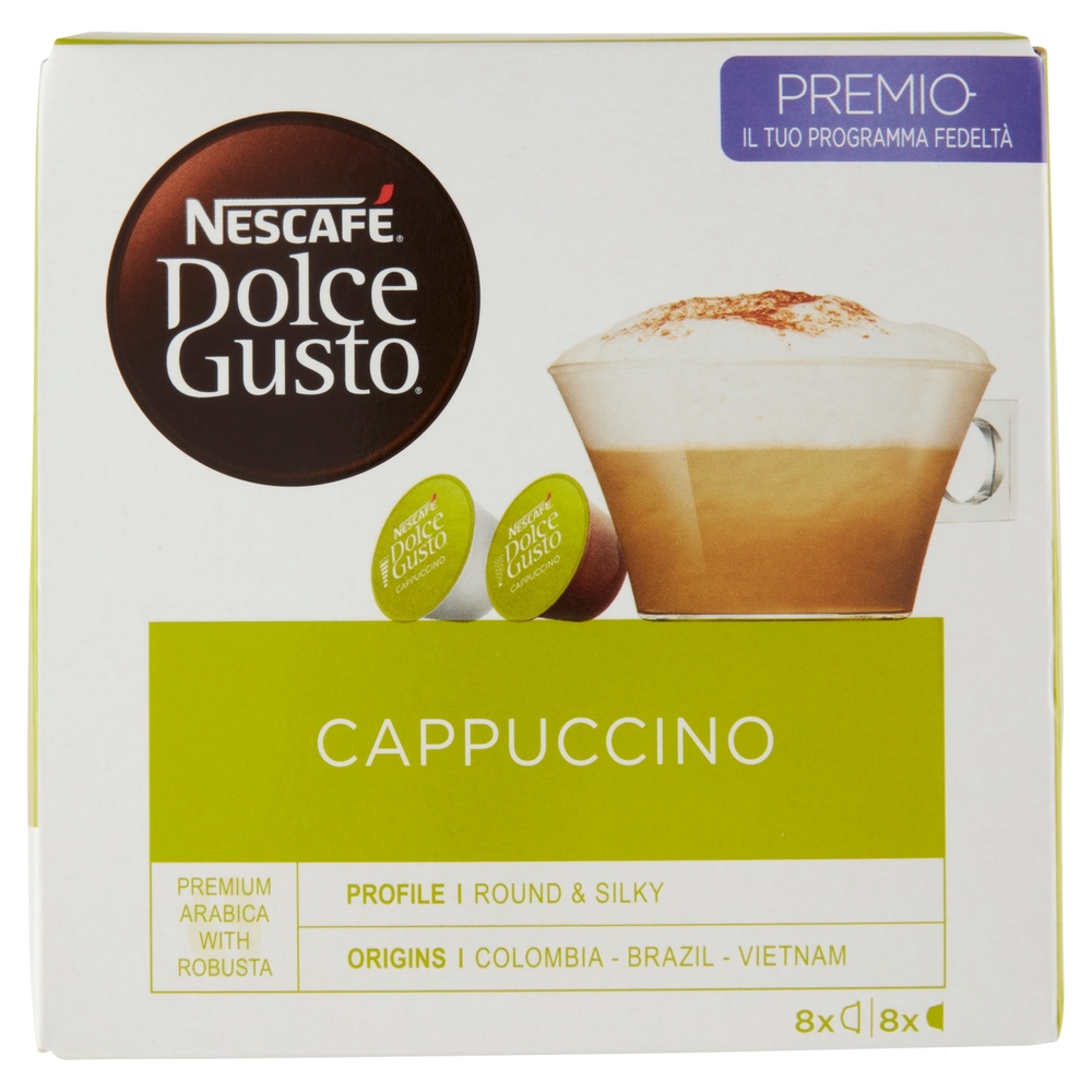 Cappuccino 16 Capsule, 186.4 g