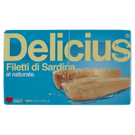 Filetti di Sardina al Naturale, 85 g