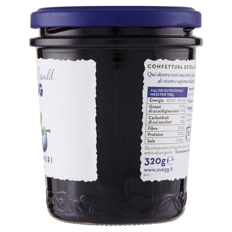 Confettura Mirtillo Nero Selvatico, 320 g