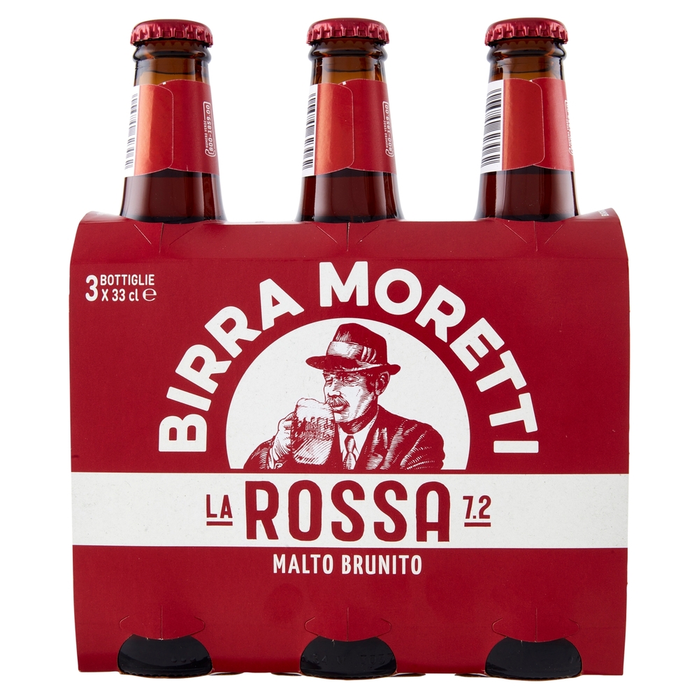 Birra Rossa 7.2, 3x33 cl
