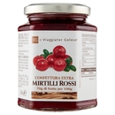Confettura Extra di Mirtilli Rossi 70%, 340 g